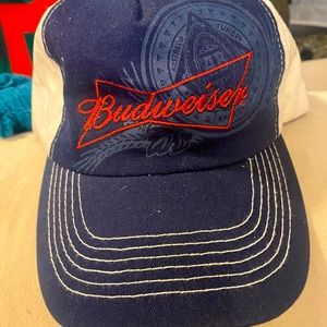 Brand new Budweiser hat with adjustable back